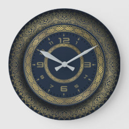 Kalligrafie Große Wanduhr