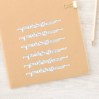 Kalligrafie Handgeschriebener Firmenname