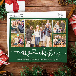 Kalligrafie Herzlich Weihnachten 5 Foto Grüner Url Postkarte