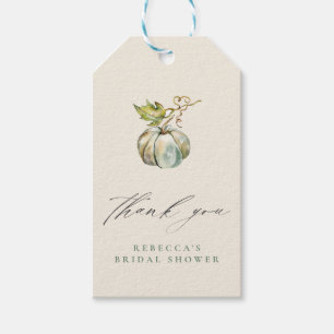 Kalligrafie-Kürbis-Brautjunggesellinnen-Abschied D Geschenkanhänger