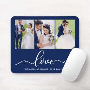 Kalligrafie Liebe 3 Hochzeitsstift Foto - Pick Col Mousepad