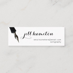 Kalligrafie Mini Visitenkarte