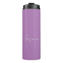 Kalligrafie Minimalistischer Eigenname Lavendel