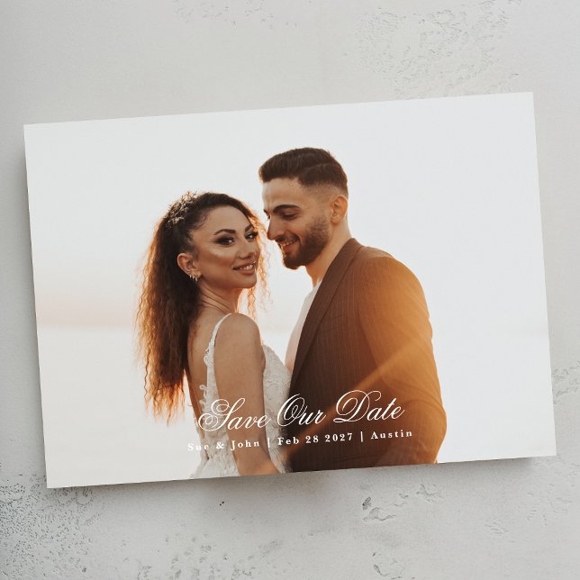 Kalligrafie Save the Date Foto (Von Creator hochgeladen)