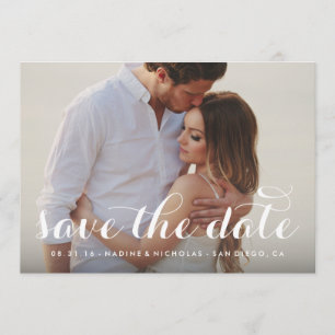 Kalligrafie Save the Date Overlay