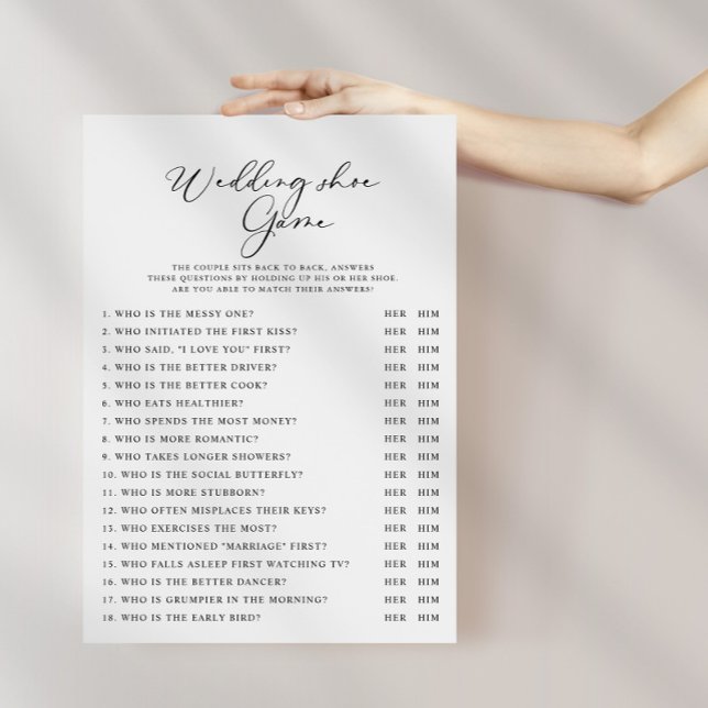 Kalligrafie Schwarz und Weiß-Hochzeitshuhe (Von Creator hochgeladen)