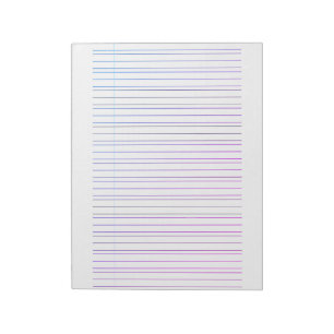Kalligrafie-Übungspapier – Handschrift-Arbeitsblat Notizblock