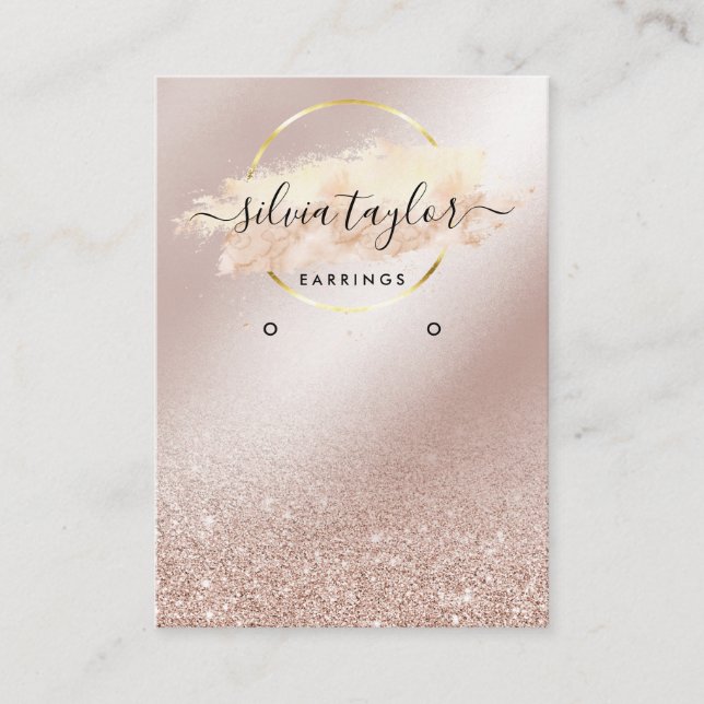 Kalligrafie Visitenkarte (Vorderseite)