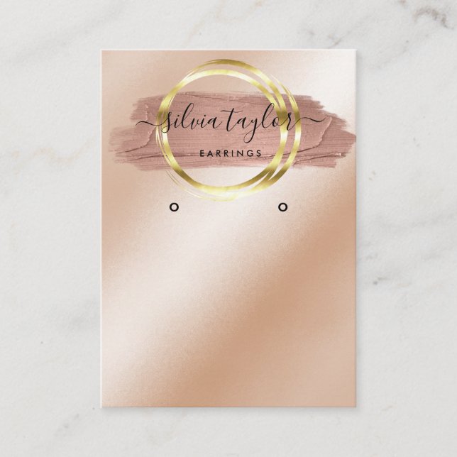 Kalligrafie Visitenkarte (Vorderseite)