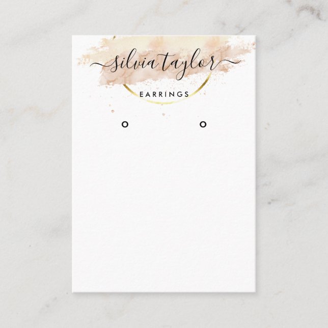 Kalligrafie Visitenkarte (Vorderseite)