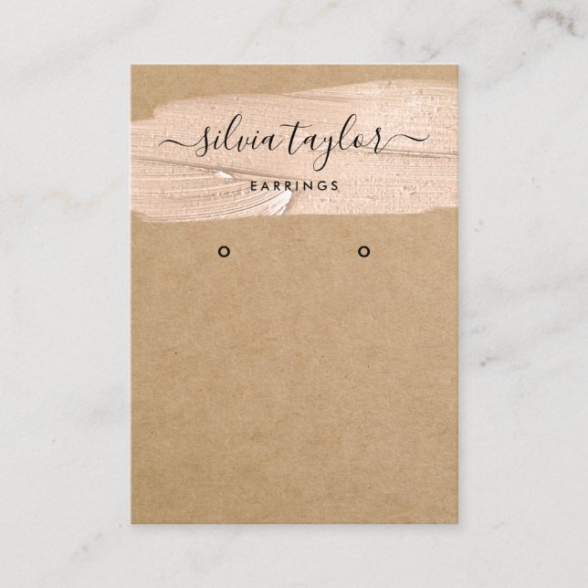 Kalligrafie Visitenkarte (Vorderseite)