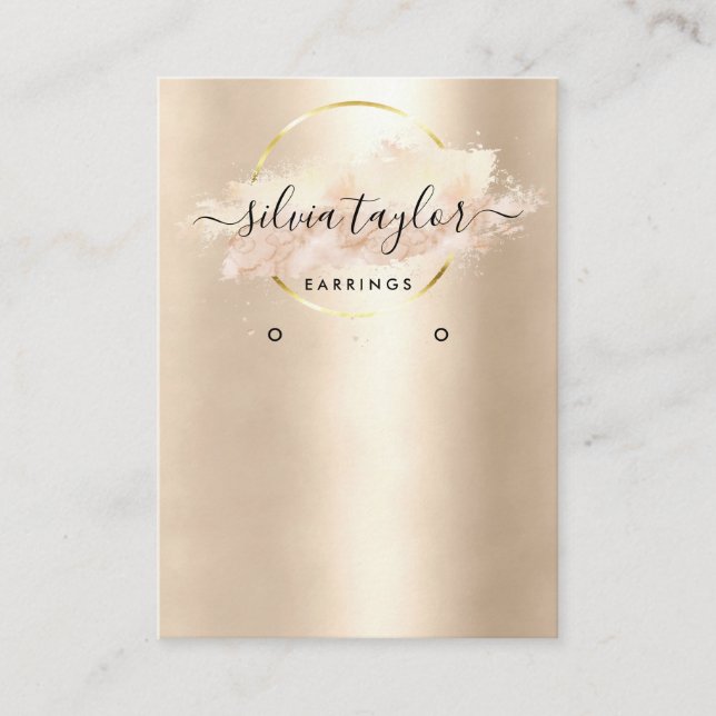 Kalligrafie Visitenkarte (Vorderseite)