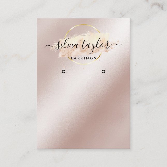 Kalligrafie Visitenkarte (Vorderseite)