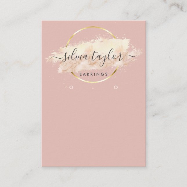 Kalligrafie Visitenkarte (Vorderseite)