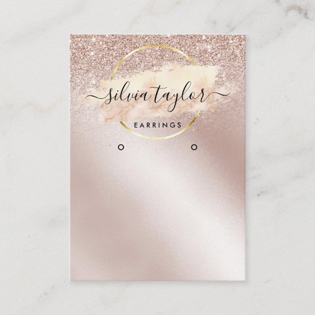 Kalligrafie Visitenkarte (Vorderseite)