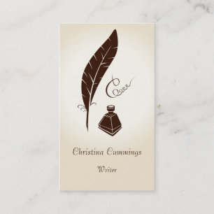 Kalligrafie-Visitenkarte Visitenkarte