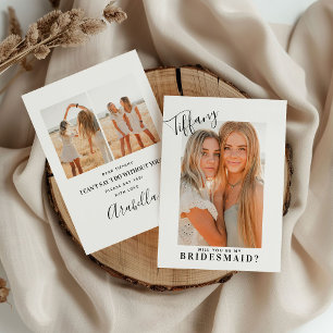 Kalligrafischer Name wird meine Bridesmaid sein