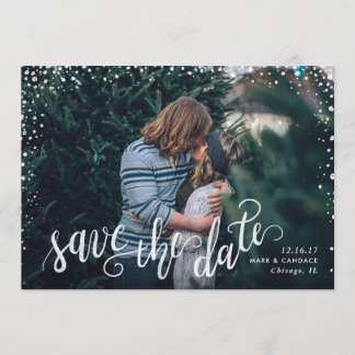 Kalligrafisches Foto Save the Date