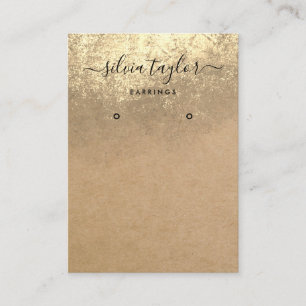 Kalligrafisches Handwerkspapier Ohrsichtkarte Visitenkarte