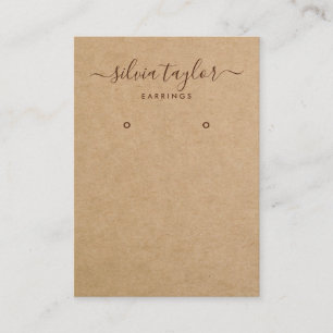 Kalligrafisches Papier Ohrsichtkarte Visitenkarte