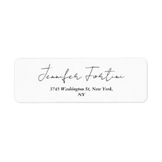 Kalligraphie Eleganto Black & White Schlicht Einfa