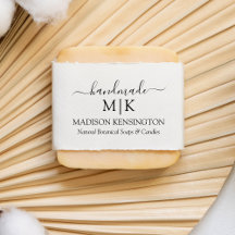 Kalligraphie Handmade Monogram oder Add-Logo-Gesch