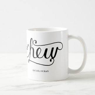 Kalligraphie Kaffeetasse