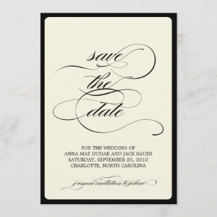 {Kalligraphie} Save the Date