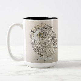 Kalligraphie-Tasse Zweifarbige Tasse