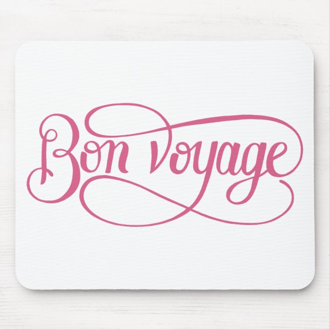 Kalligraphieaufkleber Mousepad (Vorne)