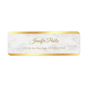 Kalligraphisches Skript Elegant Moderne Rücksendea