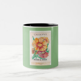 Kalliopsis Bulbs und Samen Zweifarbige Tasse