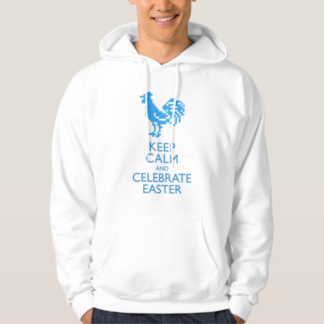 KALM UND FEIERFALL IM OSTEN behalten Hoodie (Vorderseite)