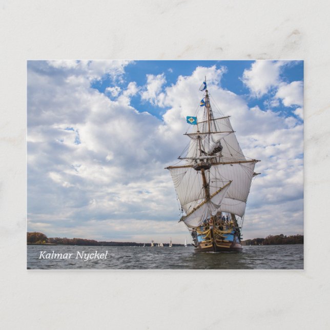 Kalmar Nyckel Postkarte (Vorderseite)