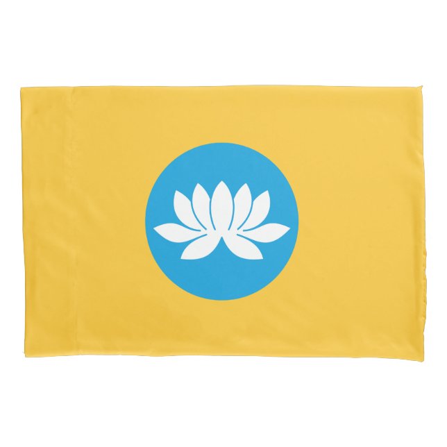 Kalmykia Flag Kissenbezug (Vorderseite)