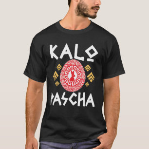 Kalo Pascha Griechisch-orthodoxe Ostern T-Shirt