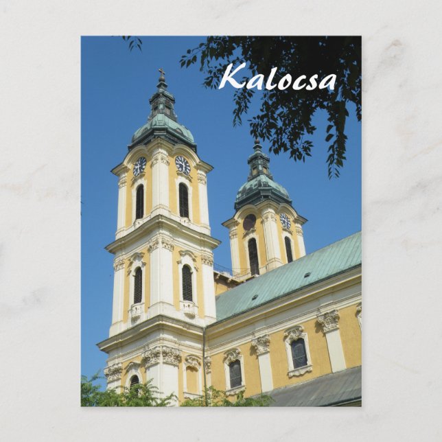 Kalocsa Postkarte (Vorderseite)