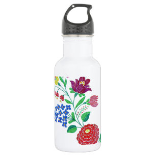 Kalocsai Blume Stem Trinkflasche
