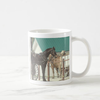 Kalona Amish Pferde Kaffeetasse