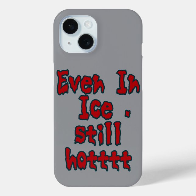 Kalt aber heiß Case-Mate iPhone hülle (Rückseite)