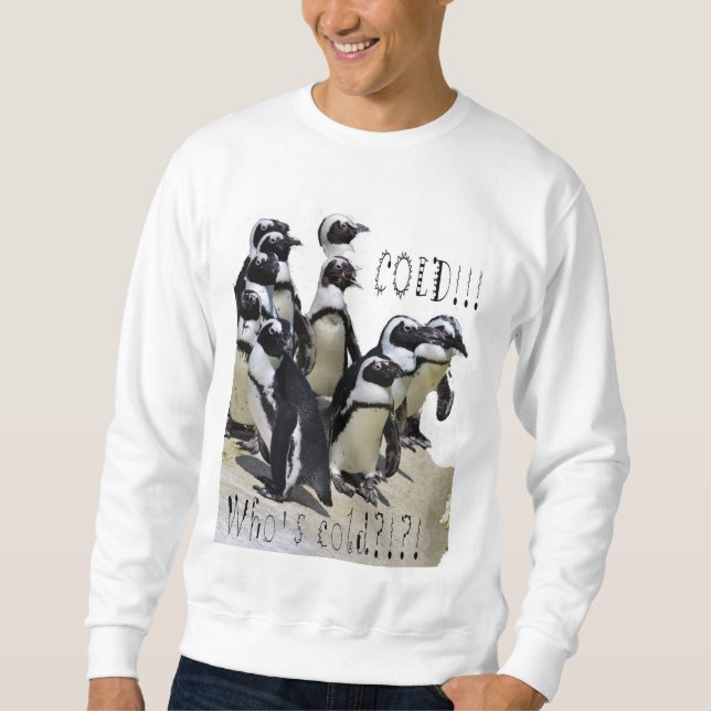 Kalt!!! Sweatshirt (Vorderseite)