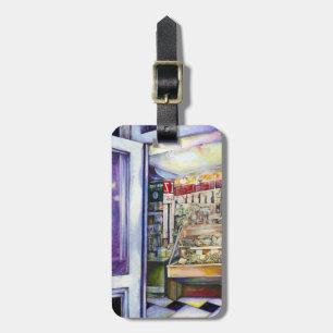 Kaltbier in einem heißen Deli  Gepäckanhänger