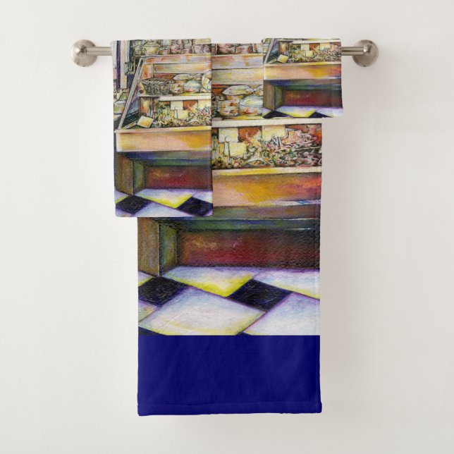 Kaltbrauen in einem heißen Deli Badhandtuch Set (Insitu)