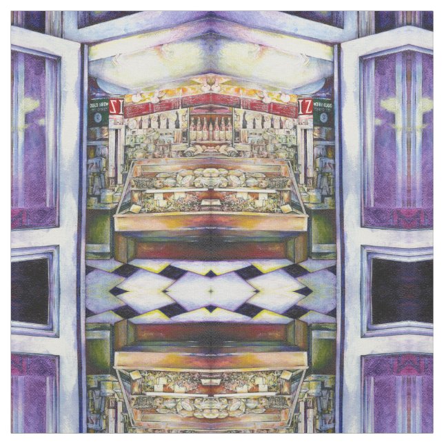 Kaltbrauen in einem heißen Deli Stoff (Muster)