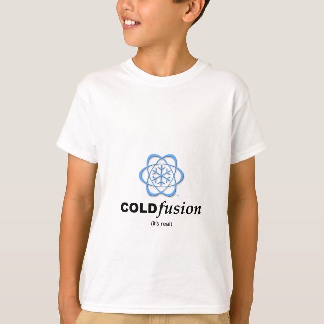 Kalte Fusion - sie ist wirklich T-Shirt (Vorderseite)