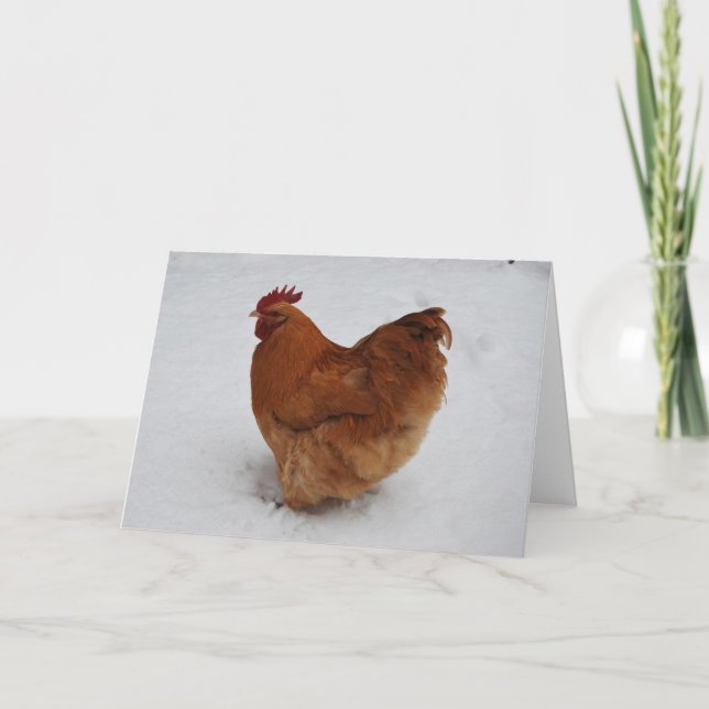 Kalte Füße Karte (Vorderseite)