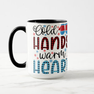 Kalte Hände Warme Herz-Tasse Tasse