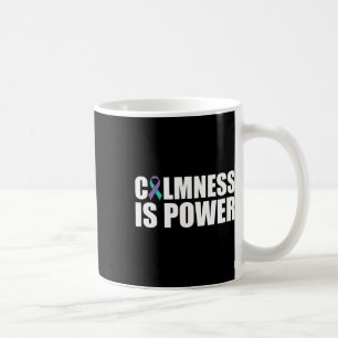 Kälte ist Power psychische Gesundheit Bewusstsein Kaffeetasse