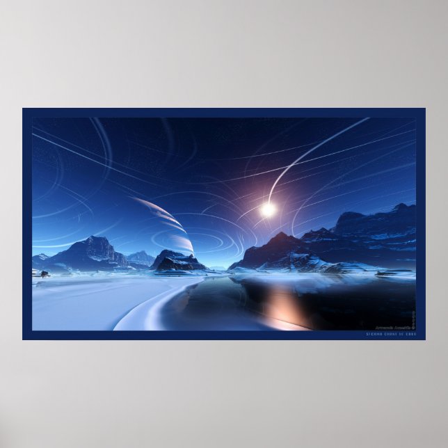 Kalte Kurve Poster (Vorne)