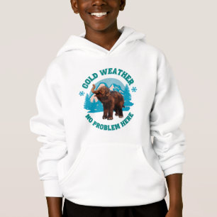 Kalte Wetter, kein Problem hier! Wollhaarmammut Ba Hoodie
